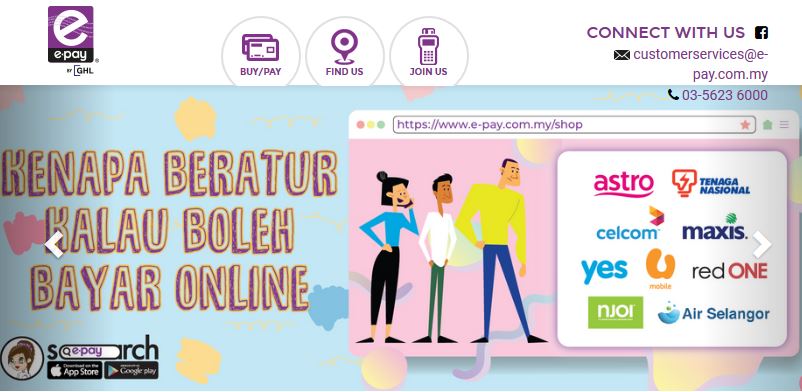 Online bayar bil tnb Registration