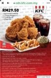 KFC Voucher RM29.50