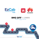 EzCab Promo Code x Huawei AppGallery