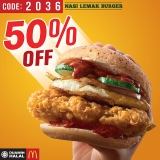 McDonald’s Nasi Lemak Burger Promo
