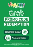 Grab Promo Code – Vivacity Megamall