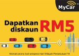 MyCar Promo Code RM5 Federal Territory Day 2019