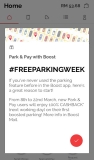 Boost : FREE PARKING WEEK