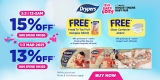 Lazada 3.3 x DIAPERS Promo List for your reference