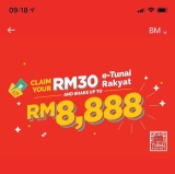 Boost: Claim RM30 eTunai get an ADDITIONAL SHAKE up to RM8,888 with Boost