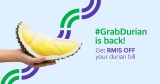 #GrabDurian is back! RM15 OFF your durian bill