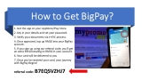 How to Get BigPay: Just a few simple steps.