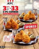 Kod Promosi KFC: 3KFC33