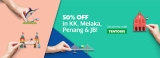 Enjoy 50% off GrabCar rides Promo Code:  TENTOSIX