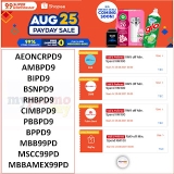 Shopee 9.9 Payday August 25 Voucher Codes