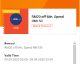 9.9 Shopee x UOB Special Voucher worth RM20