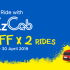 EzCab Promo Code : To/From 1st Avenue Mall, Penang