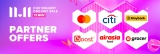 Shopee 11.11 + Lazada 11.11 Bank and eWallet Vouchers