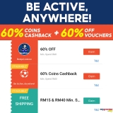 Shopee x Be Active, Anywhere Vouchers