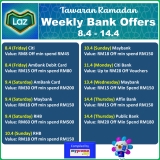 Lazada Bank Promotion This Week (8.4-14.4)