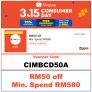 Shopee 3.3 & 3.15 Sale x CIMB Bank