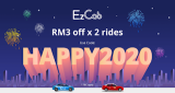 EzCab Promo Code to Welcome Year 2020