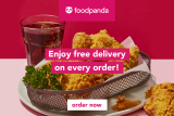 Foodpanda Promotion: Free Delivery in Klang Valley and Ipoh