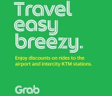 Grab Promo Codes: Enjoy discounts on rides to the airport and intercity KTM stations