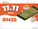 HappyFresh Promo Code : RM25 Off Your Groceries