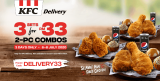 Kod Promosi KFC: Delivery33