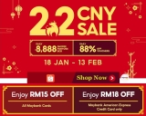 Shopee 2.2 CNY Sale x Maybank Exclusive Voucher 2021