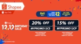Shopee 12.12 x mypromomy Exclusive Voucher Codes