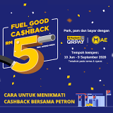 Promosi Petron x Maybank RM5 Cashback
