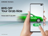 SAMSUNG MEMBER: Enjoy RM5 OFF your Grab