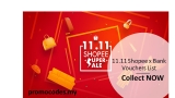 Shopee 11.11 Voucher Codes, Promo Codes and Deals 2019: Great Discounts and Cashbacks