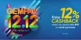 Touch ‘n Go eWallet 12.12 Promo: Get 12% Cashback